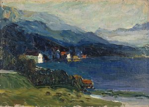 Lake Kochel, ca. 1902 av Wassily Kandinsky