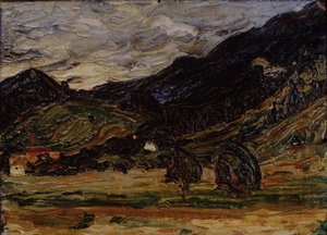 Landskap, 1918 av Wassily Kandinsky