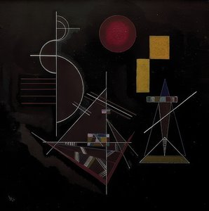 Lett i tungt (lett i zwaar). 1929 av Wassily Kandinsky