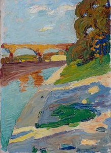 München - Isar av Wassily Kandinsky