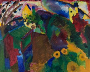 Murnau - Hage av Wassily Kandinsky