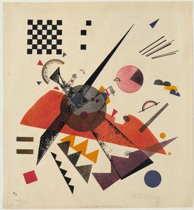 Oransje, 1923 av Wassily Kandinsky