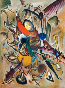 Maling med punkter av Wassily Kandinsky