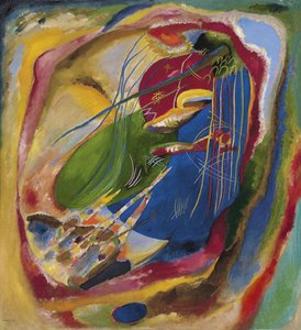 Bilde med tre flekker, nr. 196, 1914 av Wassily Kandinsky