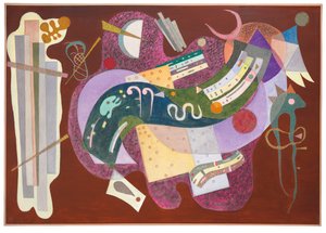 Stiv og buet av Wassily Kandinsky