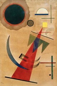 Spiss rød av Wassily Kandinsky