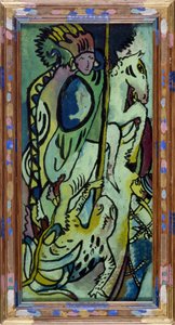St. Georg II av Wassily Kandinsky