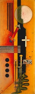 Mot rosa; Zuma Rosa av Wassily Kandinsky