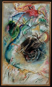 Unavngitt improvisasjon IV av Wassily Kandinsky