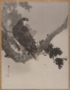Eagle in a Tree, ca. 1887.