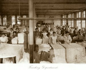 Thomas Adams Lace Factory, Nottingham, Nottinghamshire, 1914 av Waterlow Bros and Layton Ltd