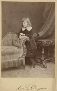 Portrett av Annie Cuypers av Wegner and Mottu