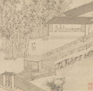 Garden of the Inept Administrator, 1551. av Wen Zhengming