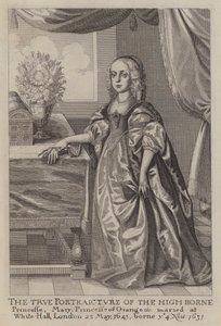 Mary, prinsesse av Orange (etsing)