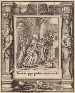 Abbedisse, 1651. av Wenceslaus Hollar