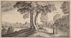 Albury av Wenceslaus Hollar