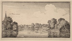 Albury av Wenceslaus Hollar