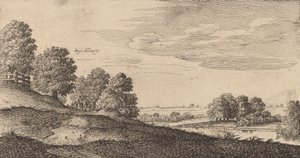 Albury, 1645. av Wenceslaus Hollar
