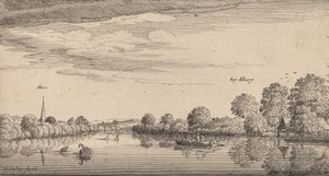 Albury, 1645. av Wenceslaus Hollar