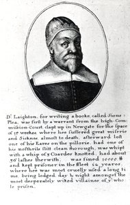 Alexander Leighton, ca. 1641 av Wenceslaus Hollar