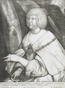 Althea Talbot, Lady Arundel av Wenceslaus Hollar