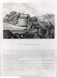 Bjørnehagen, 1647 av Wenceslaus Hollar