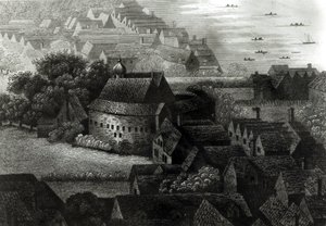 Bjørnehagen, 1647 av Wenceslaus Hollar