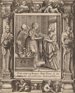 Bruden, 1651. av Wenceslaus Hollar