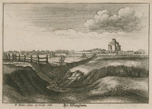 Ved Islington, New River Head av Wenceslaus Hollar