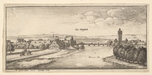 Cannstadt, 1665. av Wenceslaus Hollar
