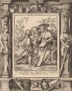 Kardinal, 1651. av Wenceslaus Hollar