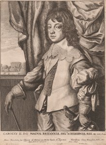 Karl II. DG: Storbritannia Fra. og kongen av Irland, etc. av Wenceslaus Hollar