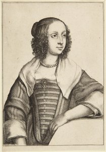 Catherine Howard av Wenceslaus Hollar