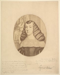 Catherine, prinsesse av Portugal, 1661. av Wenceslaus Hollar