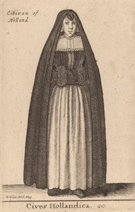 nederlandske statsborgere, 1643. av Wenceslaus Hollar