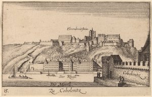 Coblentz av Wenceslaus Hollar