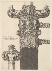Dolk og slire, 1645. av Wenceslaus Hollar