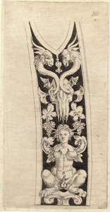 Design for en slire, fra en tegning av Albrecht Durer av Wenceslaus Hollar