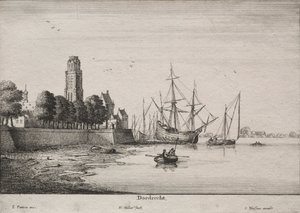 Dordrecht. av Wenceslaus Hollar