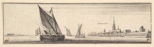 Emmerich, 1642-44. av Wenceslaus Hollar
