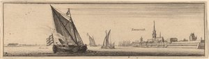 Emmerich, ca. 16321635. av Wenceslaus Hollar