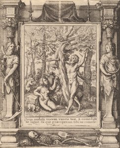 Edens hage, 1651. av Wenceslaus Hollar