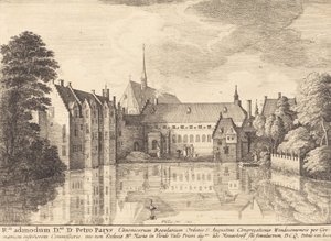 Groenendael Abbey, 1647. av Wenceslaus Hollar