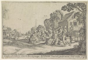 Høst Høst (tittel på objekt) The Four Seasons (serietittel) av Wenceslaus Hollar