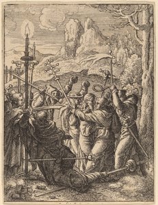 Jesus tatt av Wenceslaus Hollar