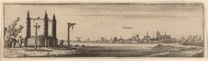Kampen, c. 1632. av Wenceslaus Hollar