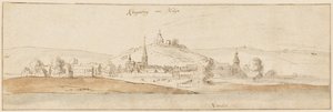 Klingenberg ved Main av Wenceslaus Hollar