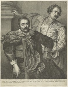 Luke og Cornelis av Wael av Wenceslaus Hollar
