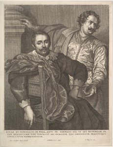 Lucas og Cornelius van Wael, 1646. av Wenceslaus Hollar
