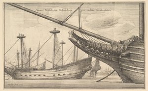Nederlandsk vestindiamann, 1647 av Wenceslaus Hollar